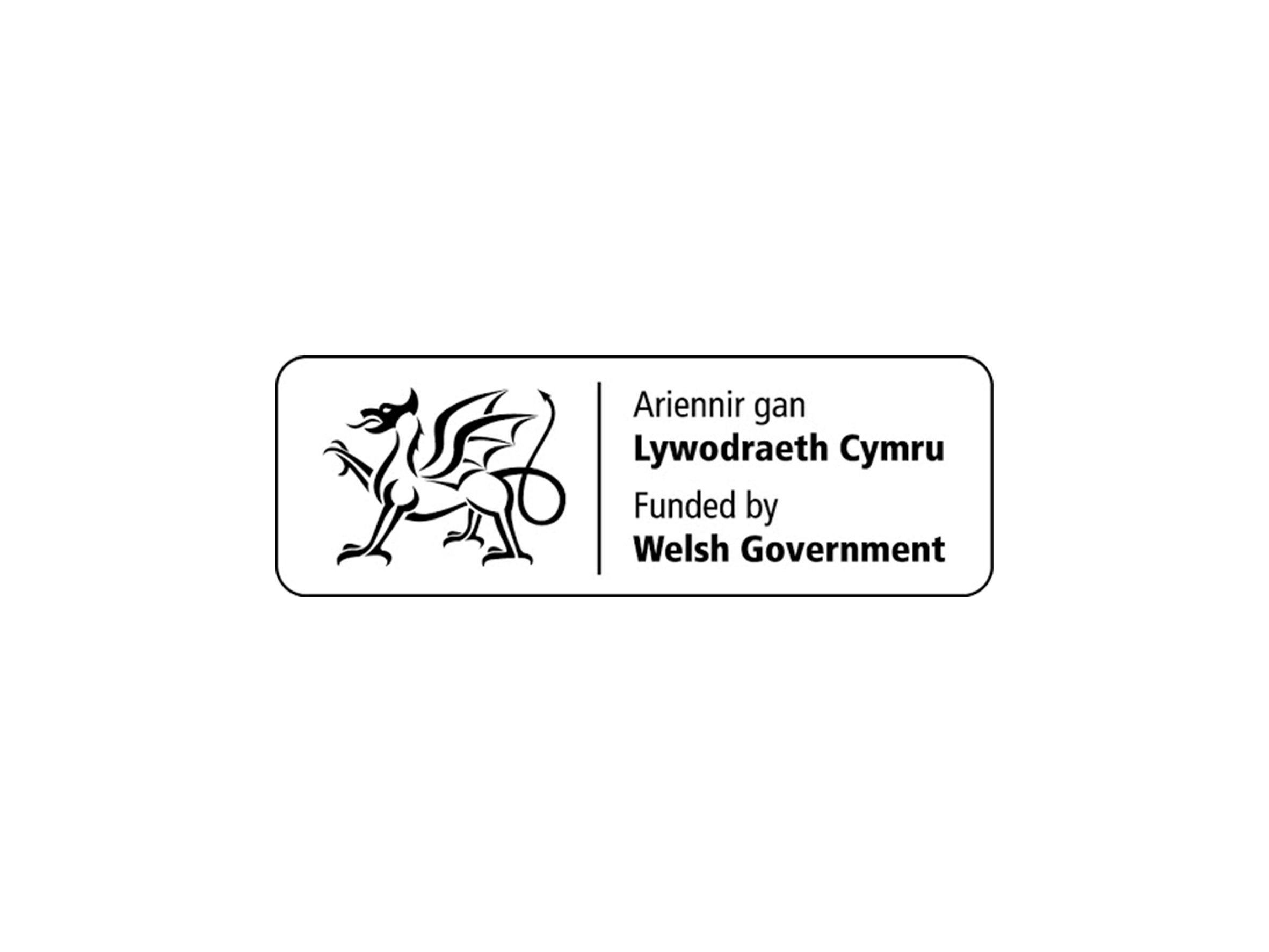 Logo Ariennir gan Lywordaeth Cymru