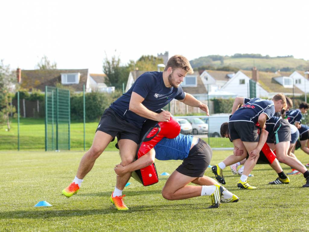 Rugby training
