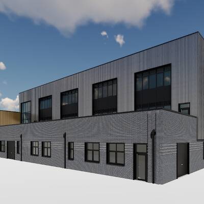 Proposed new 11 2m Engineering Ste M Training Centre at Rhyl Campus