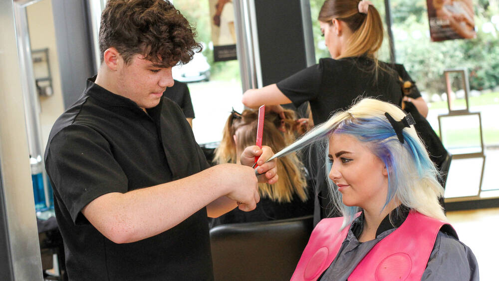 Hairdessing learner in Rhyl