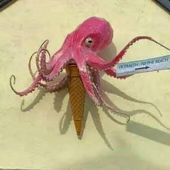 Art octopus photo web Abi Dearden