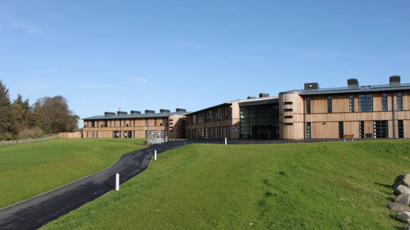Coleg Meirion Dwyfor Glynllifon Campus buildings