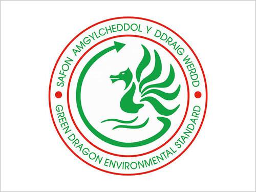 Logo Y Ddraig Werdd