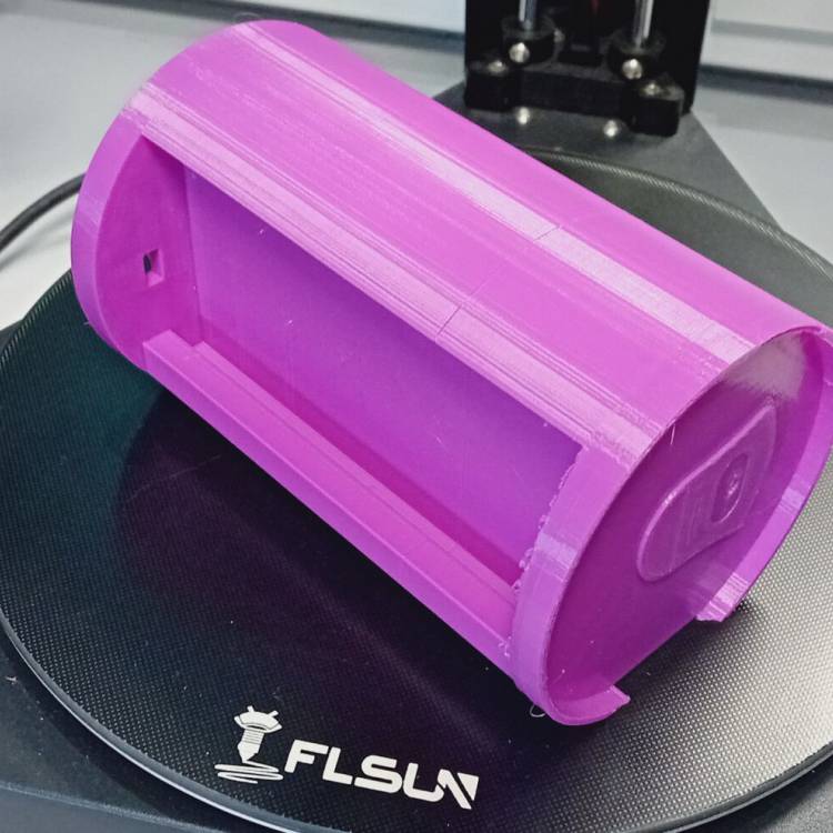 Daniel Pirie’s mobile phone stand, inspired by a Red Bull drinks can