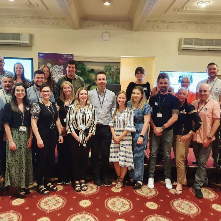Attendees of conference