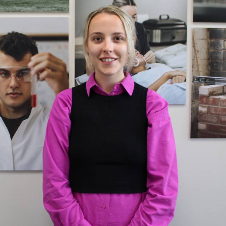Grŵp Llandrillo Menai Higher Education Student Union President Kayleigh Griffiths