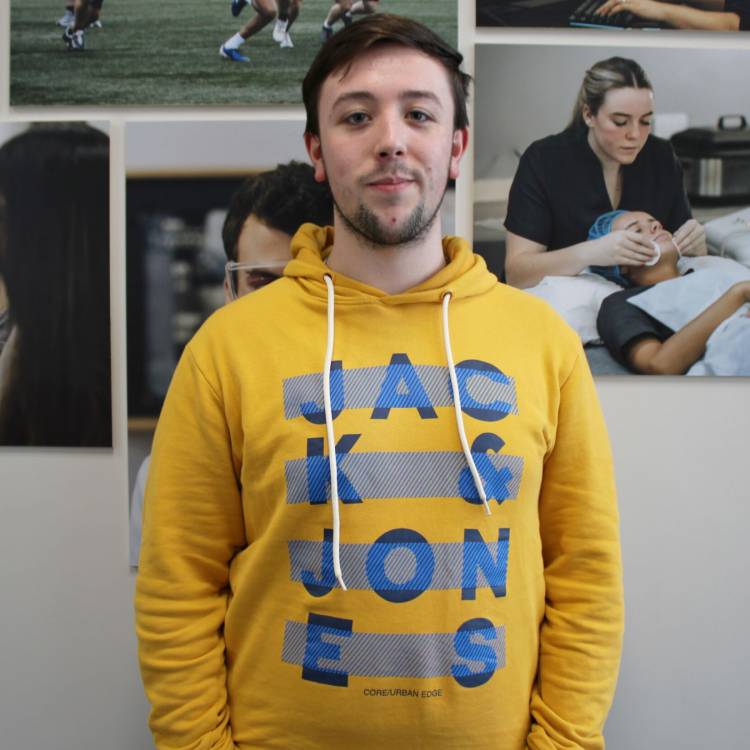 Coleg Menai Student Union President Jason Scott