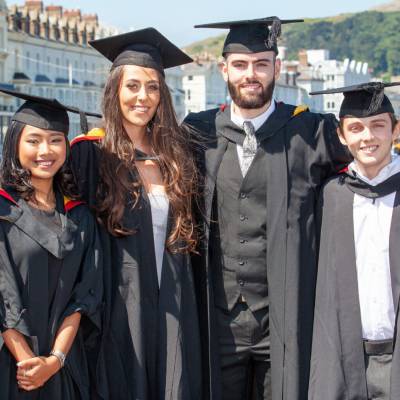 Students at the annual graduation ceremony