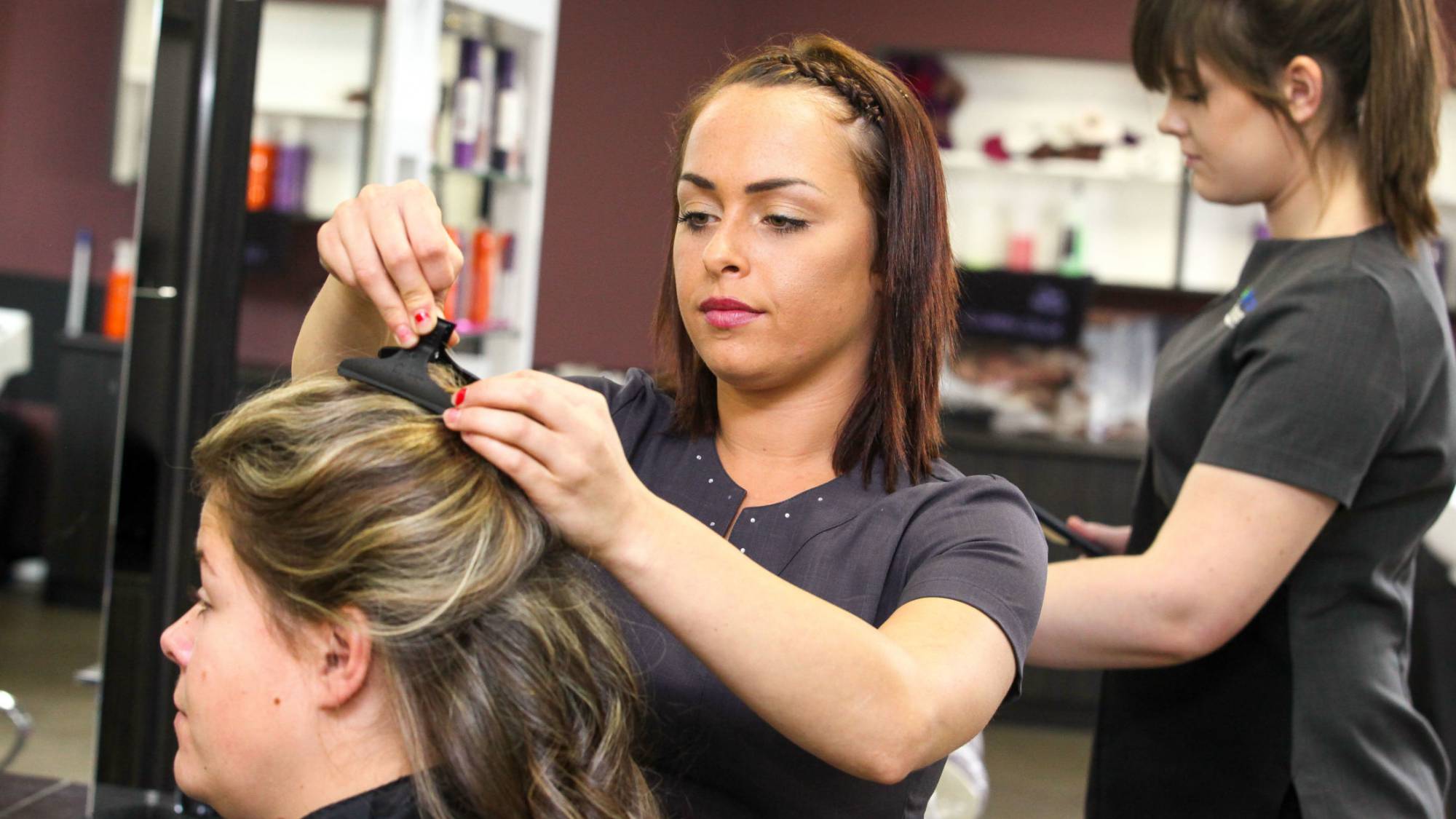 A hair salon