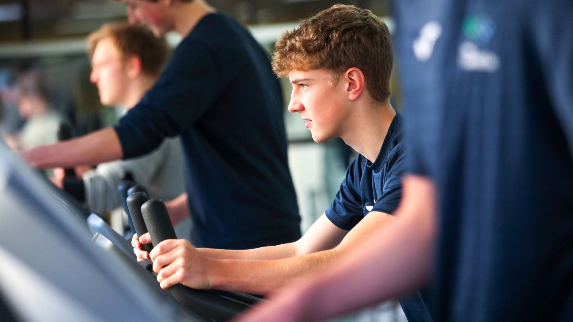 Lerners on excercise bike