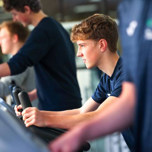 Lerners on excercise bike