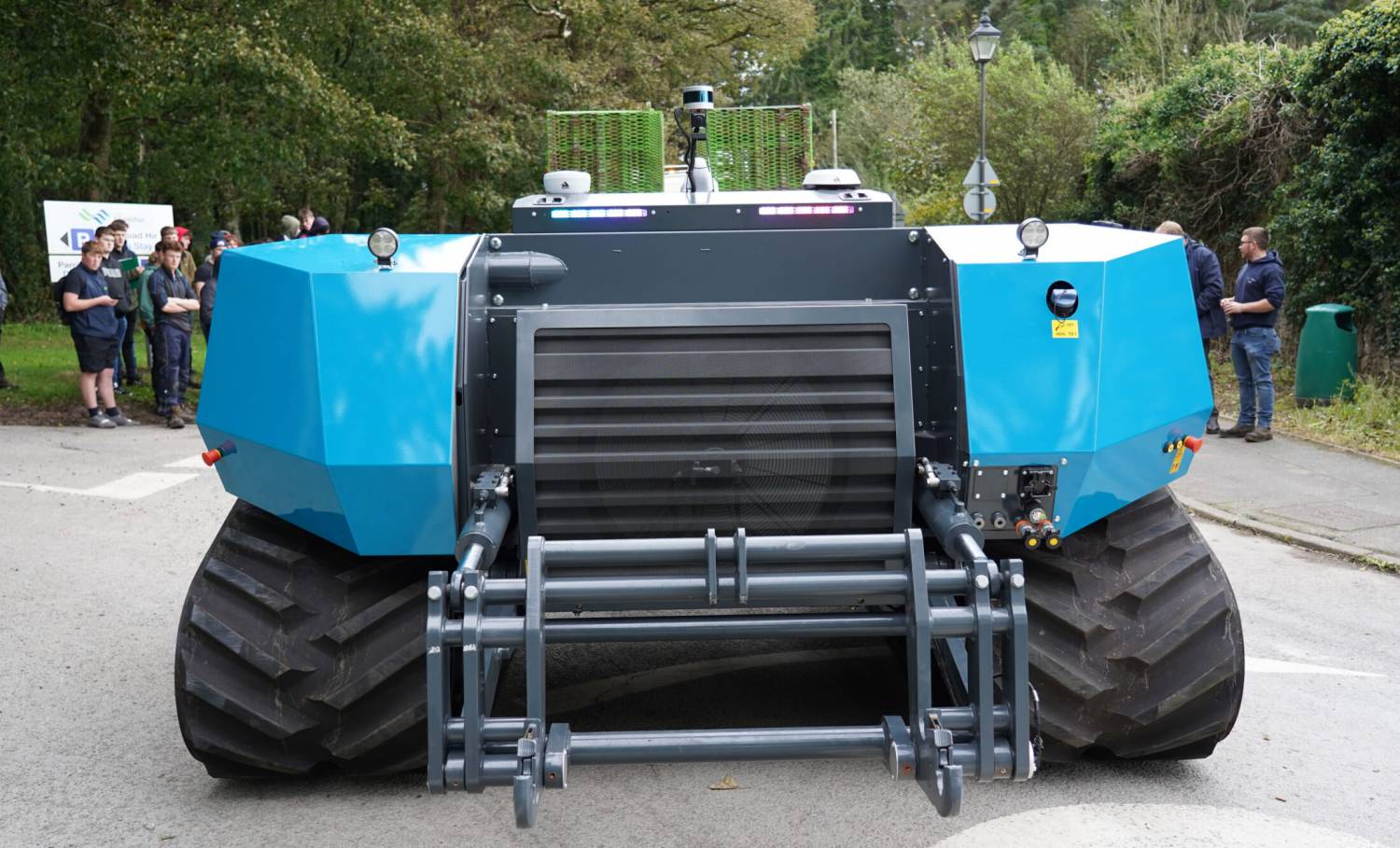 The AgBot, a fully-autonomous tractor