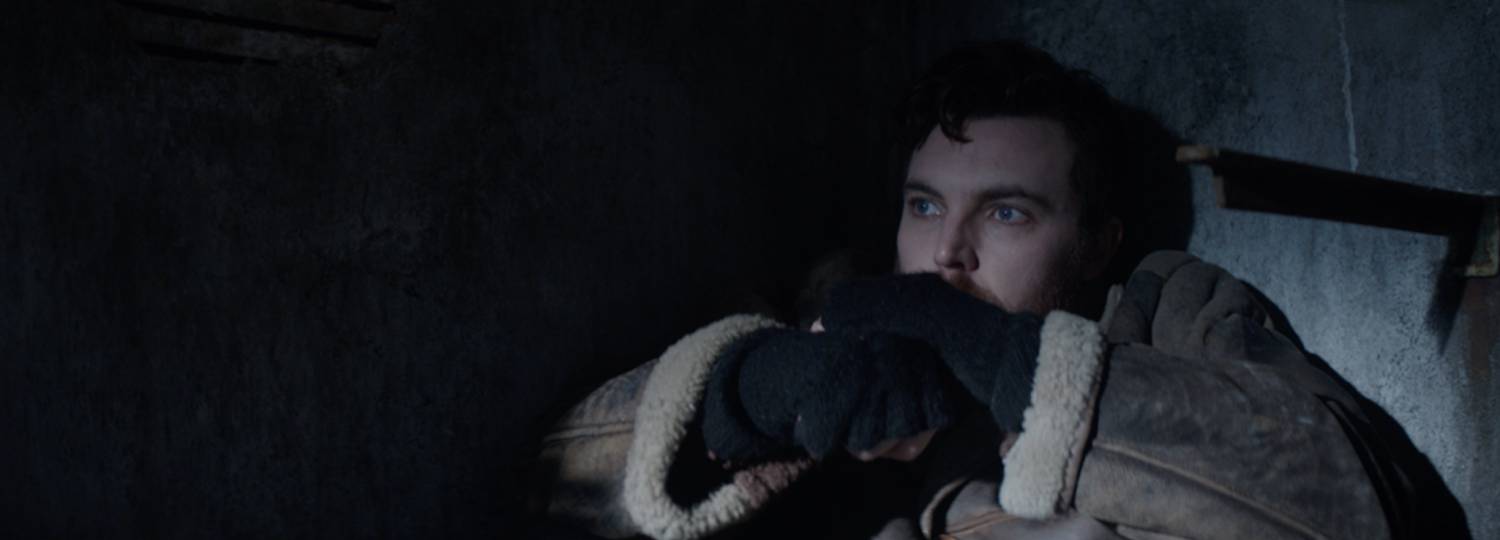 A scene from Russell Owen’s film Shepherd starring actor Tom Hughes