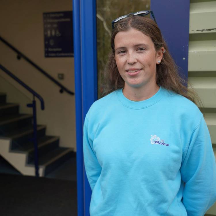 Lois Roberts at Coleg Meirion-Dwyfor’s Hafan campus in Pwllheli