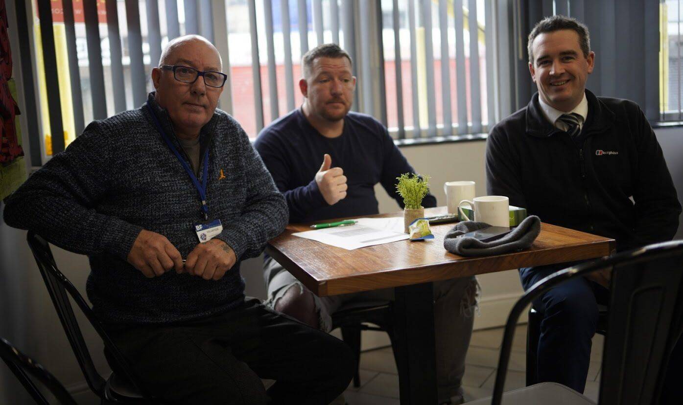 Vale of Clwyd MP Dr James Davies and others at a ‘Budgeting for Life’ workshop delivered by Multiply at Brighter Futures in Rhyl