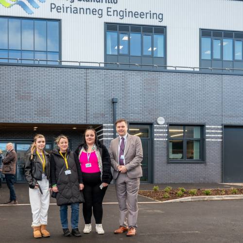 Rhyl’s New Engineering Centre Opened by First Minister