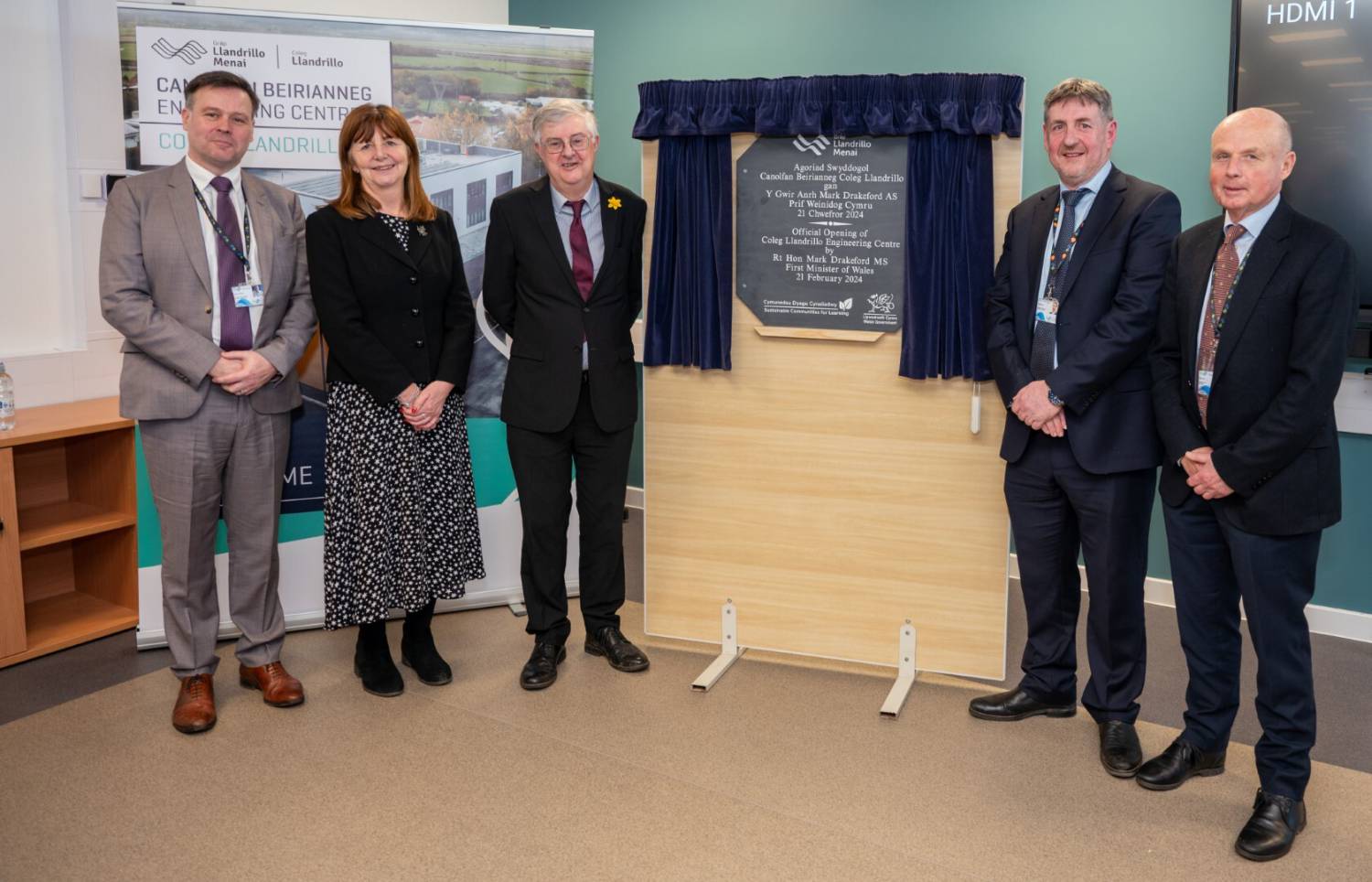 Rhyl’s New Engineering Centre Opened by First Minister
