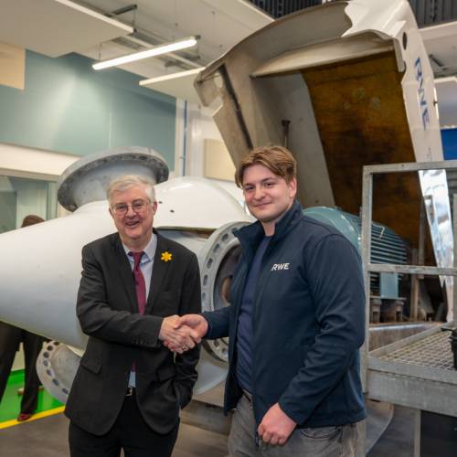 Rhyl’s New Engineering Centre Opened by First Minister