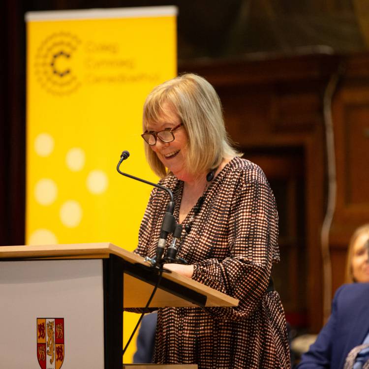 Linda's acceptance speech