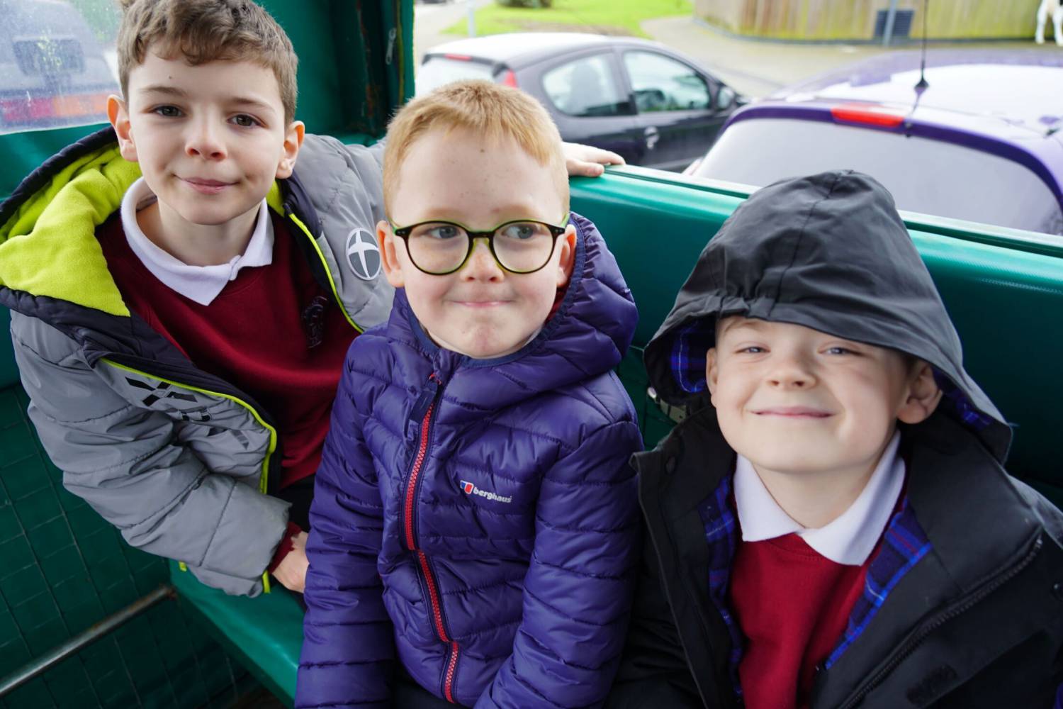 Schoolchildren at Glynllifon