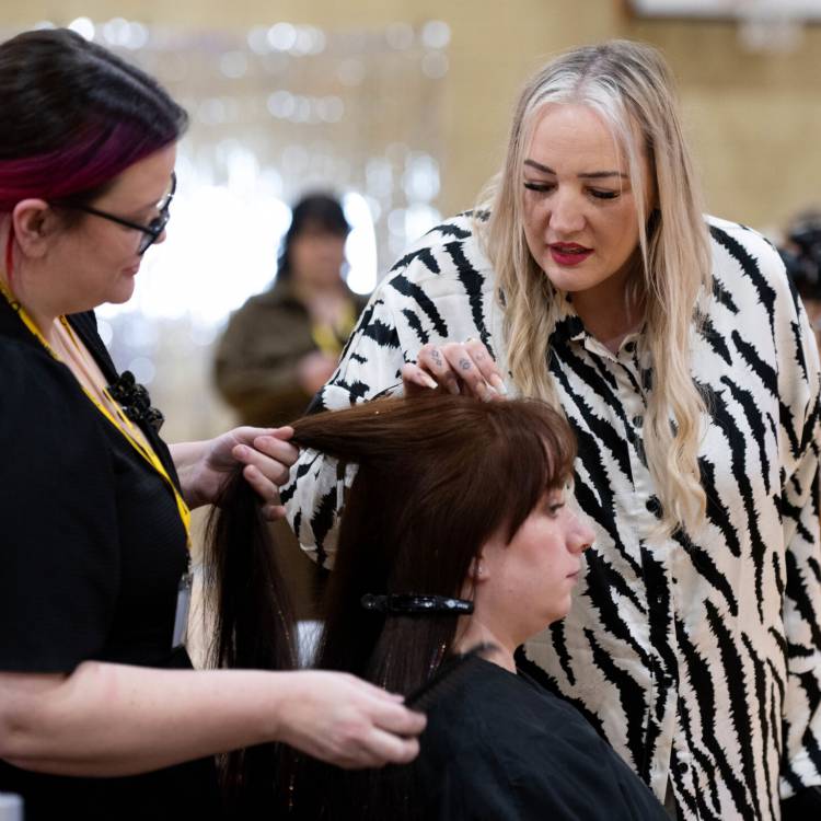 Ceri and judge Lisa Farrell