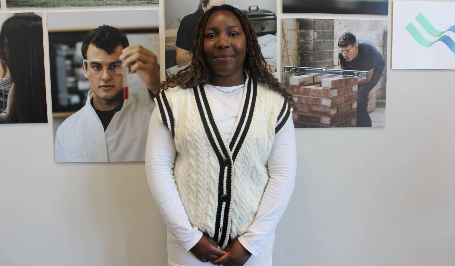 Coleg Menai Student Union President Munachi Nneji