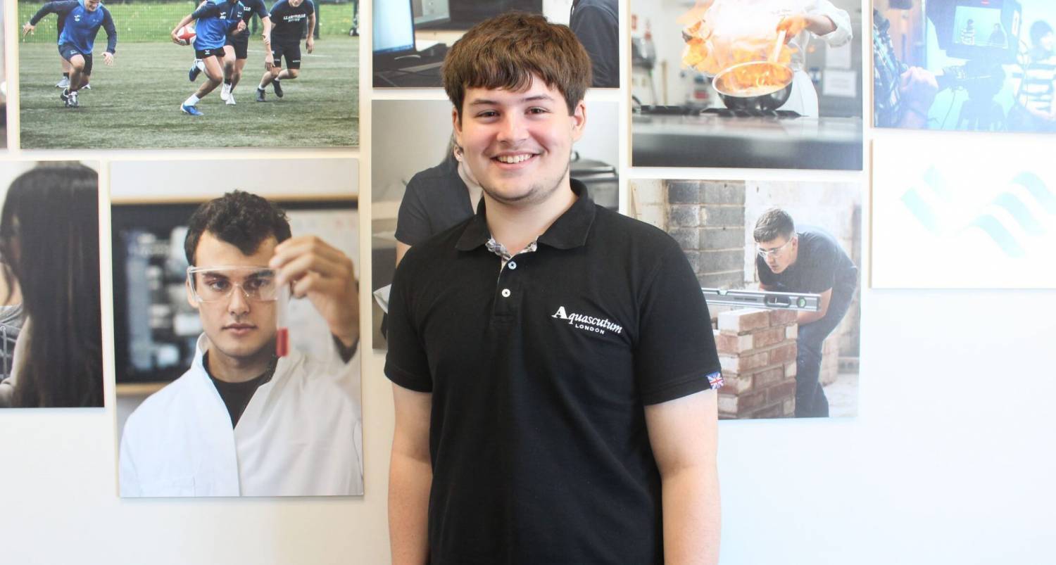 Coleg Llandrillo Student Union President Rhys Morris