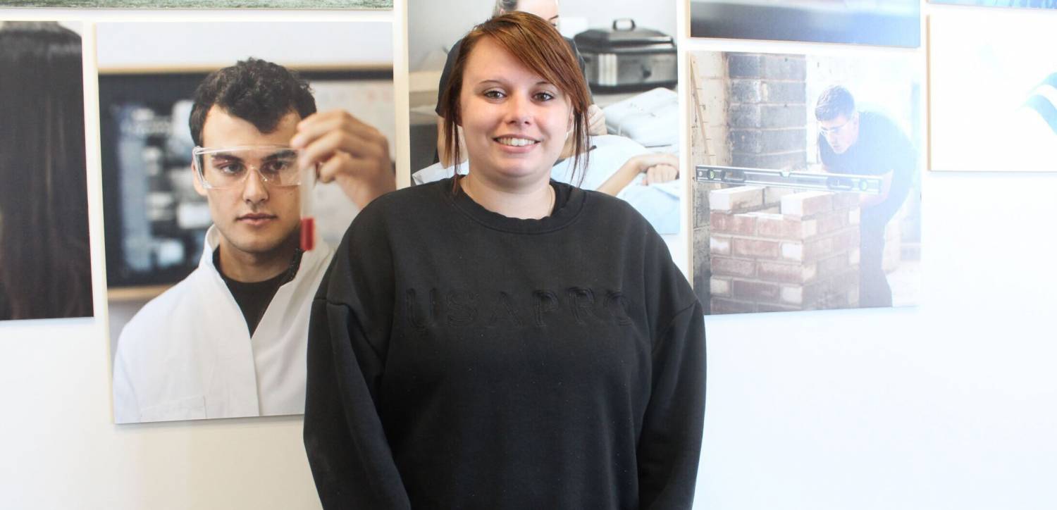 Grŵp Llandrillo Menai Higher Education Student Union President Rhiannon Williams