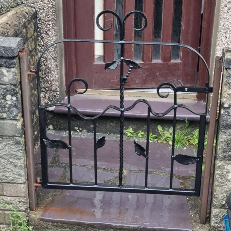 A gate created by Coleg Menai student Dai Ifor Evans-Jones