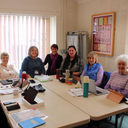 The class with the Commissioner