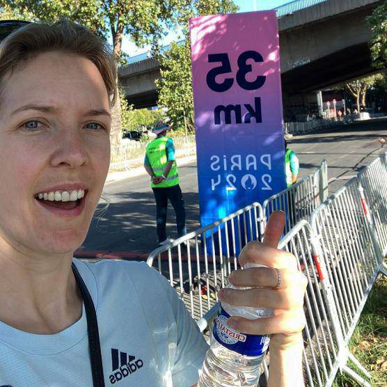 Sports performance nutritionist Felicity Devey at the Paris 2024 Paralympics