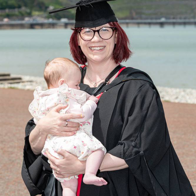 Hazel Russell and her daughter