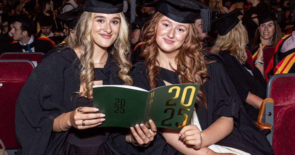 Graduates in the theatre
