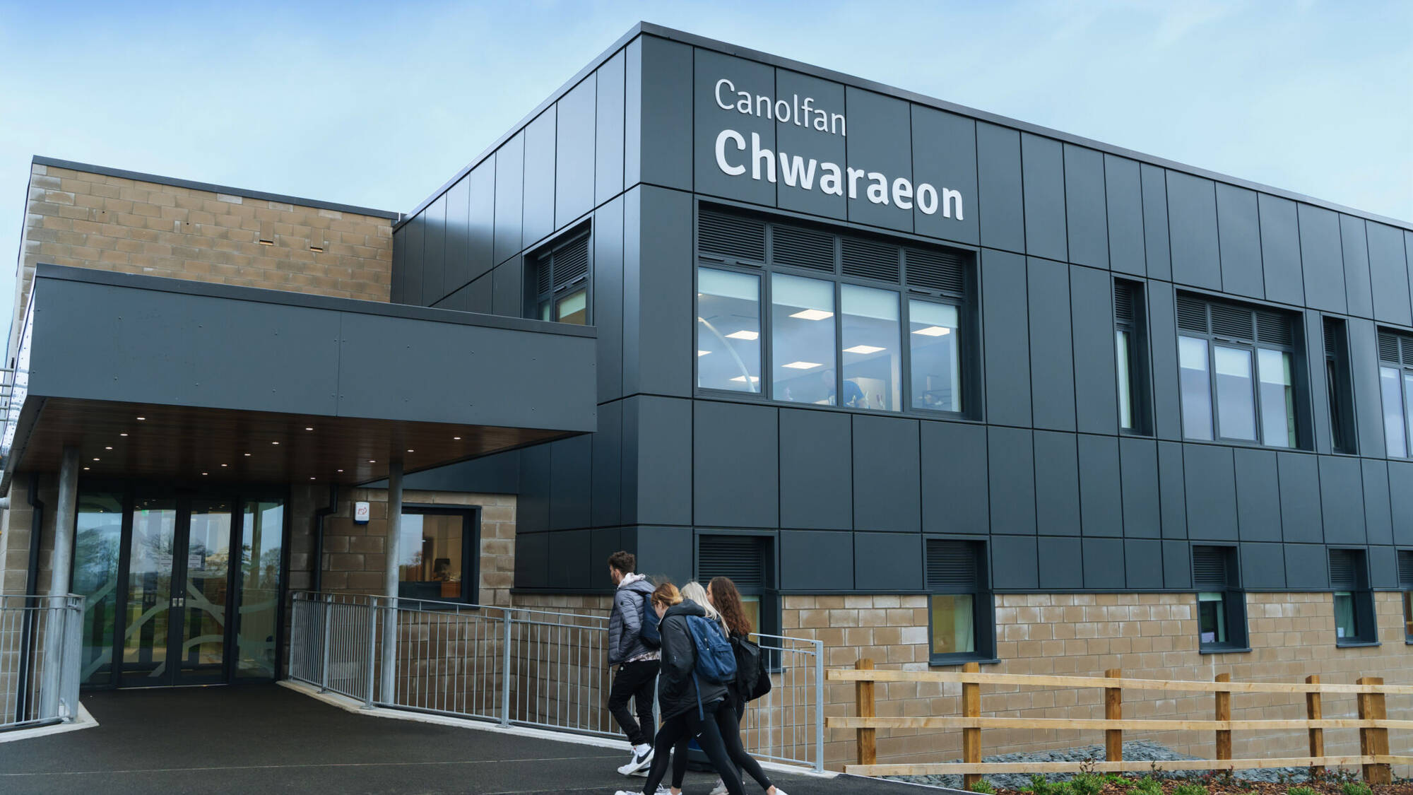 Canolfan Chwaraeon at Llangefni campus