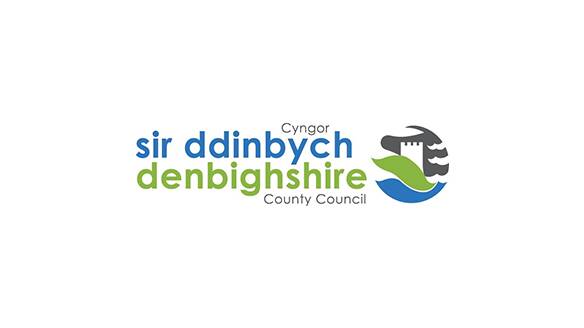 Logo cyngor Sir Ddinbych