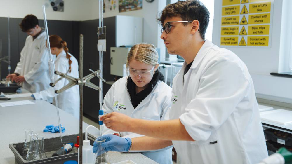 Sixth science students